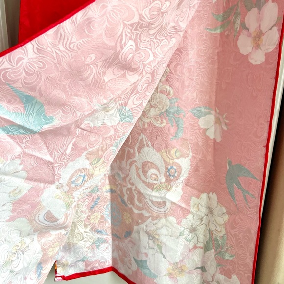 Very vibrant red Ao Dai - Picture 6 of 7